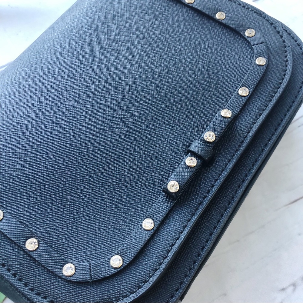 New Kate Spade Saffiano Leather Crossbody Jeweled - Picture 2 of 7